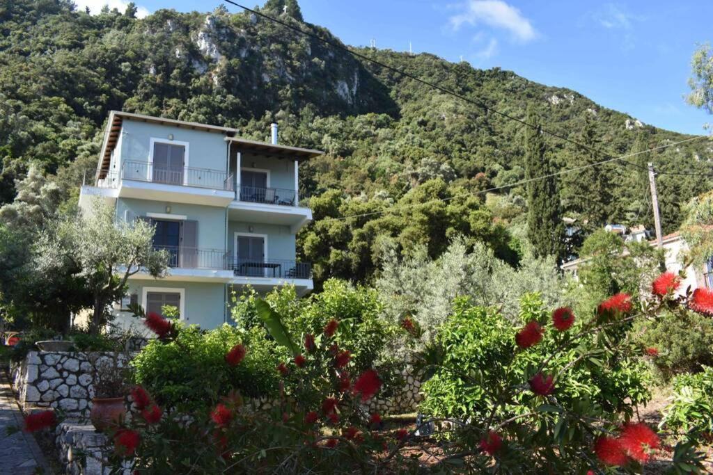 אגיוס יואניס Villa Sunset Lefkas מראה חיצוני תמונה