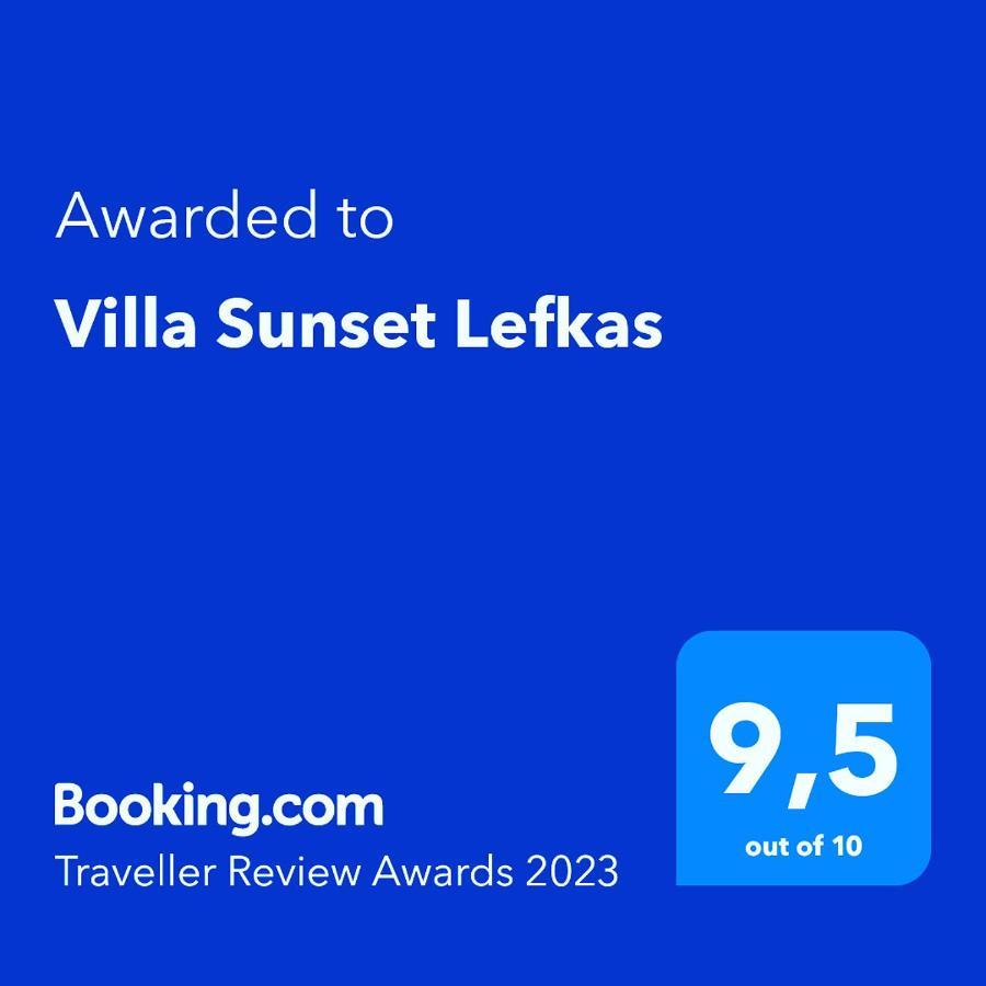 אגיוס יואניס Villa Sunset Lefkas מראה חיצוני תמונה